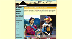 Desktop Screenshot of mayaincaaztec.com