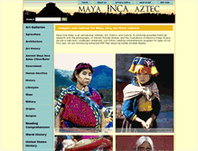 Tablet Screenshot of mayaincaaztec.com